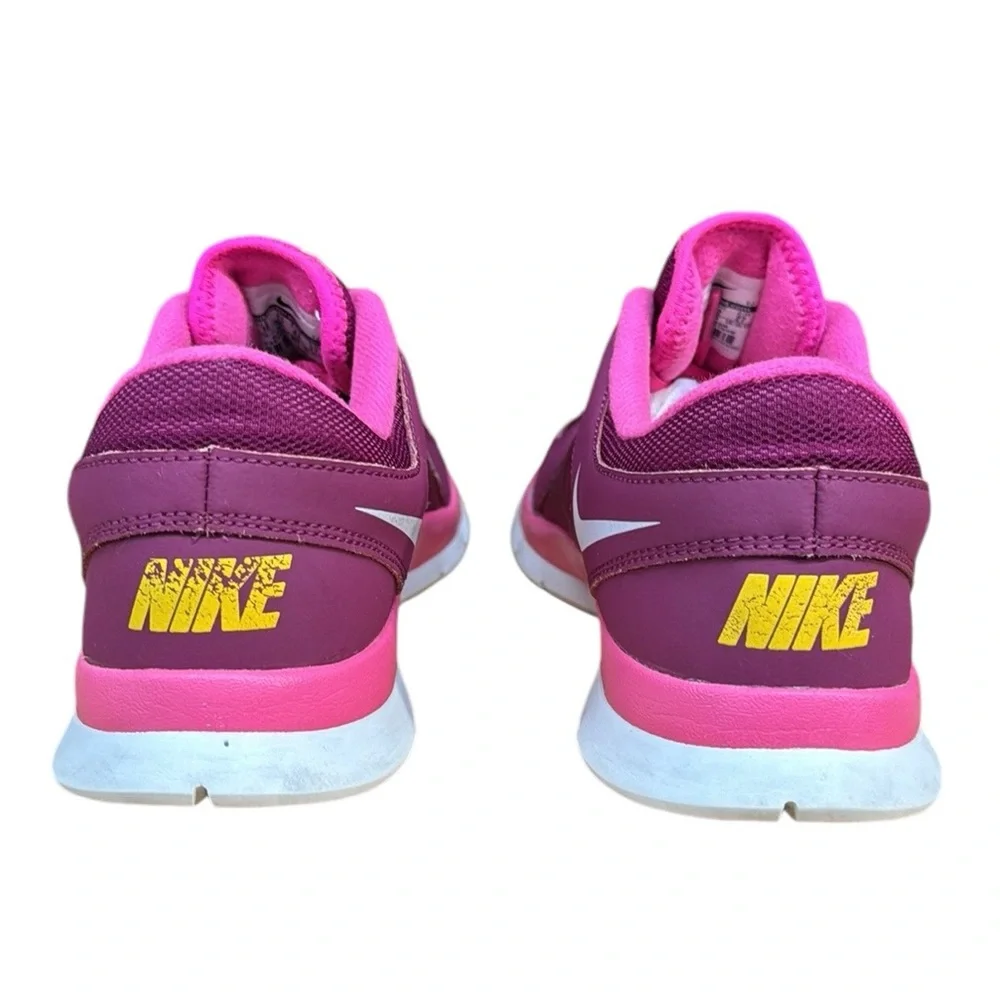 Nike Flex Trainer 3 #580374-603 Pink-White Womens Running Shoes Sneakers Size 10